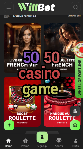 50 50 Casino Game - Even Odds Gambling Options-casinoorder.vip