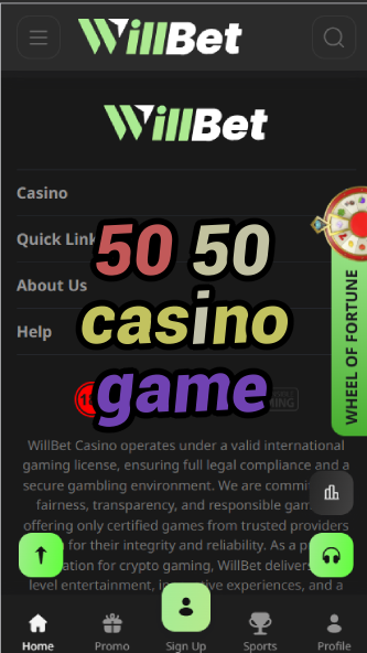 50 50 Casino Game - Even Odds Gambling Options-casinoorder.vip